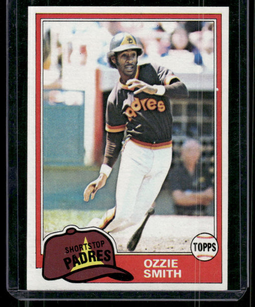 1981 Topps #254 Ozzie Smith