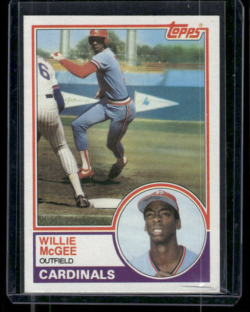 1983 Topps #49 Willie McGee