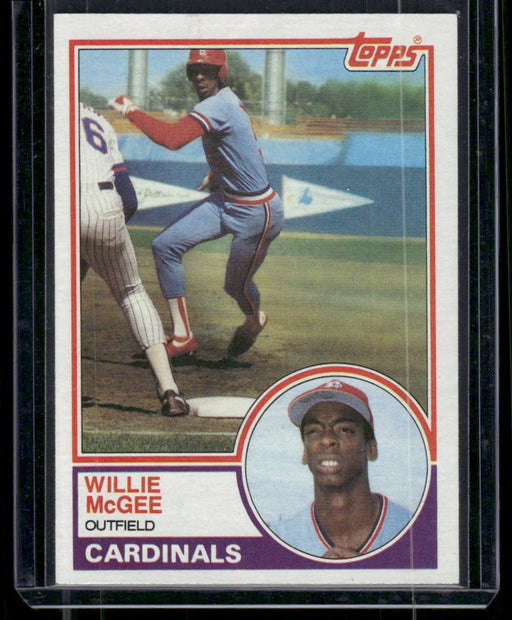 1983 Topps #49 Willie McGee