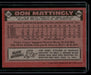 1986 Topps #180 Don Mattingly