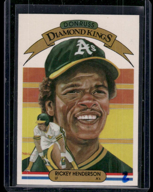 1983 Donruss #11 Rickey Henderson