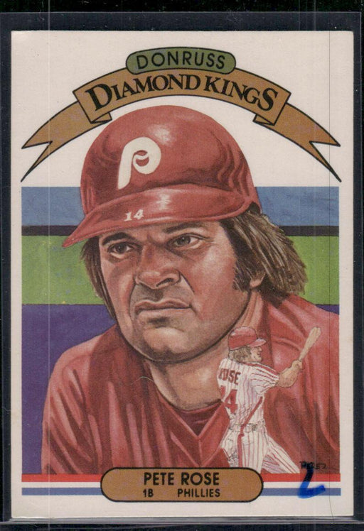 1982 Donruss #1 Pete Rose