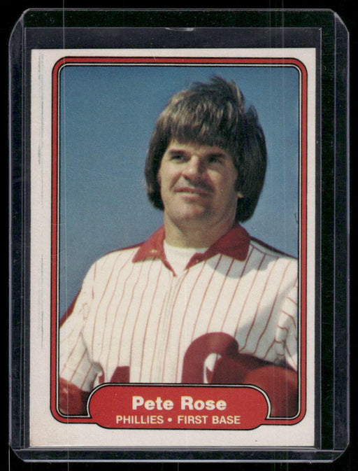 1982 Fleer #256 Pete Rose