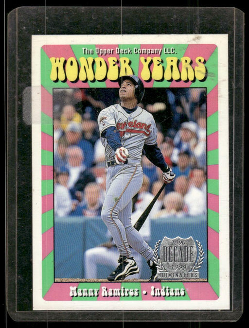 1999 Upper Deck #WY22 Manny Ramirez Wonder Years