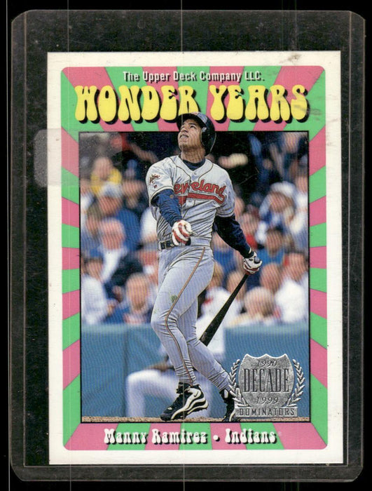 1999 Upper Deck #WY22 Manny Ramirez Wonder Years