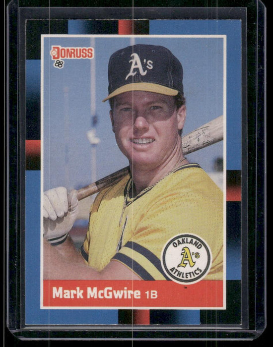 1988 Donruss #256c Mark McGwire