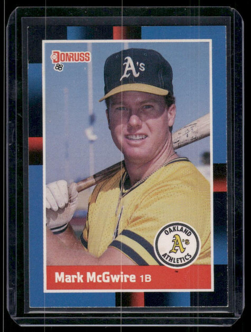 1988 Donruss #256c Mark McGwire