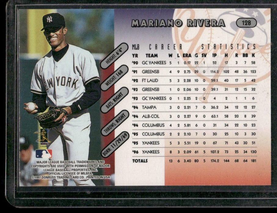 1997 Donruss Team Sets #128 Mariano Rivera