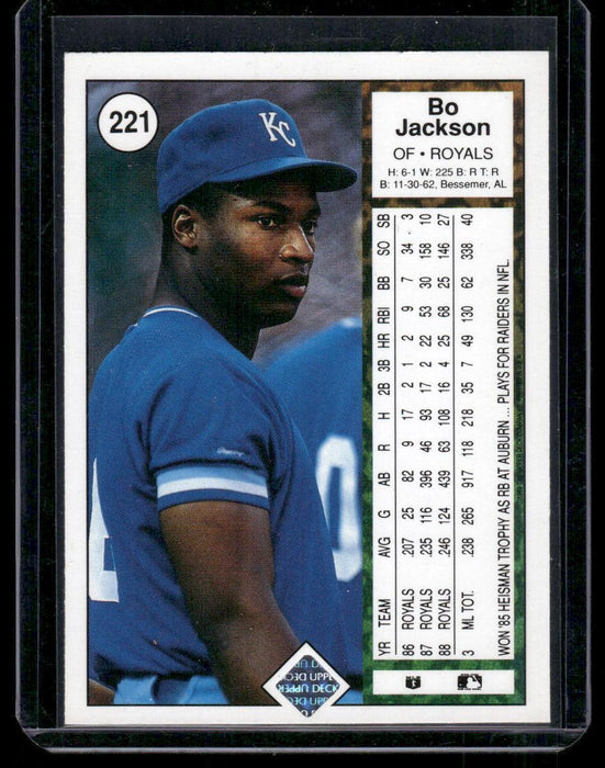 1989 Upper Deck #221 Bo Jackson