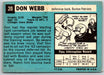 1964 Topps #20 Don Webb