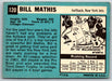 1964 Topps #120 Bill Mathis