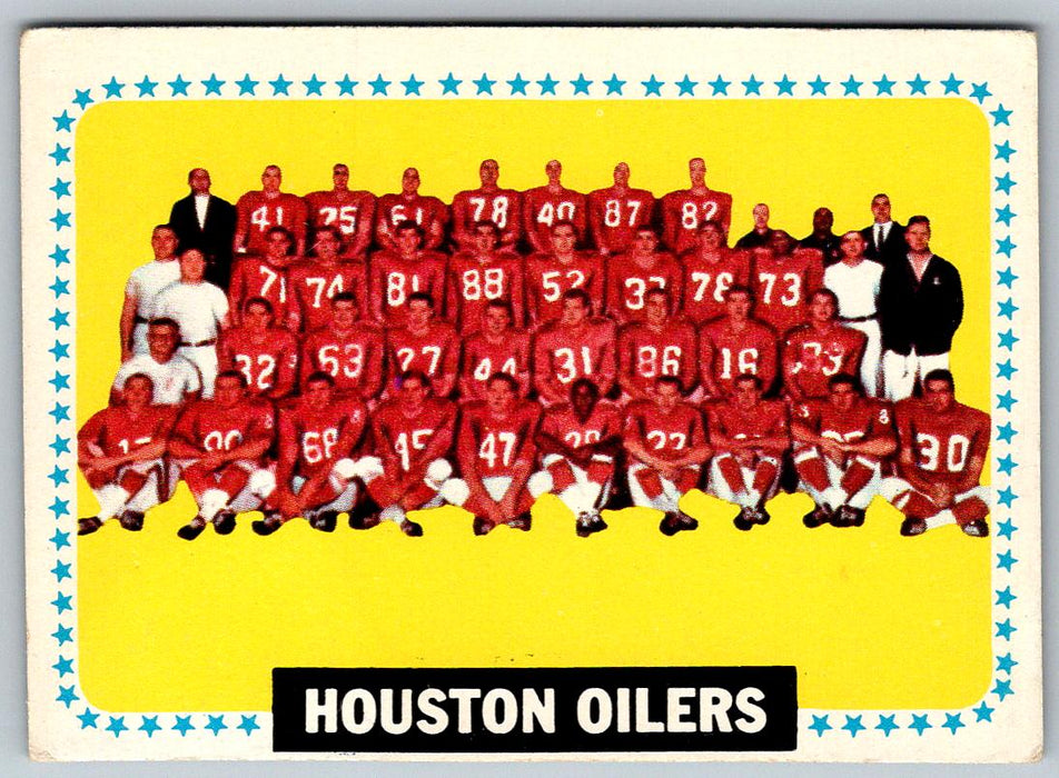 1964 Topps #88 Oilers Team