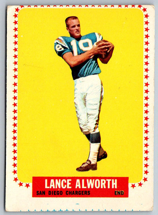 1964 Topps #155 Lance Alworth