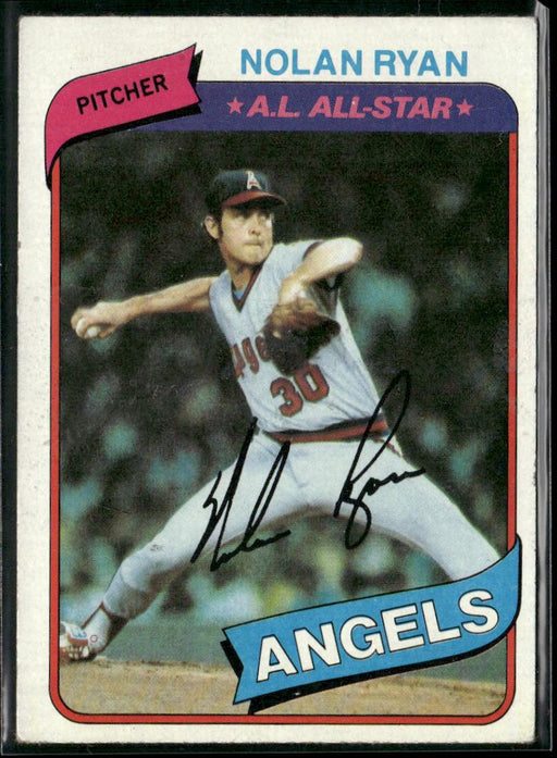 1980 Topps #580 Nolan Ryan