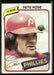 1980 Topps #540 Pete Rose