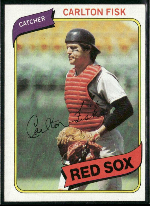 1980 Topps #40 Carlton Fisk