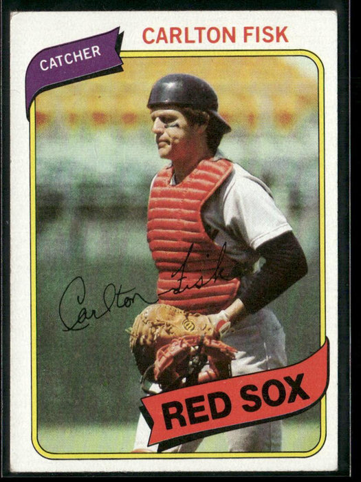 1980 Topps #40 Carlton Fisk