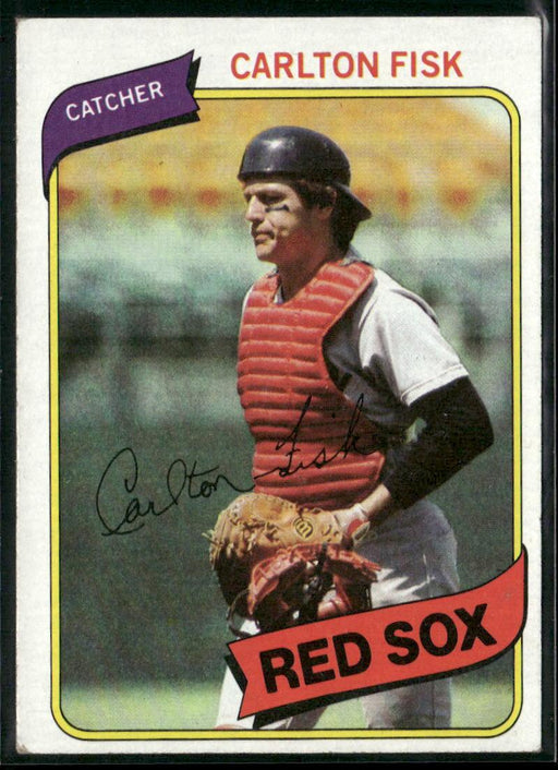 1980 Topps #40 Carlton Fisk