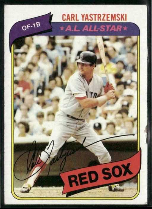 1980 Topps #720 Carl Yastrzemski