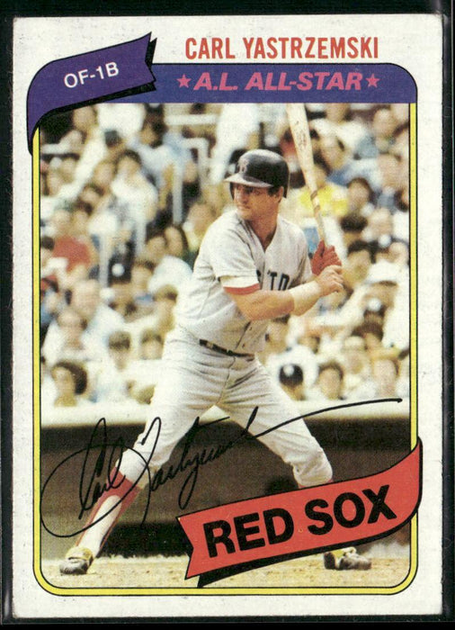 1980 Topps #720 Carl Yastrzemski