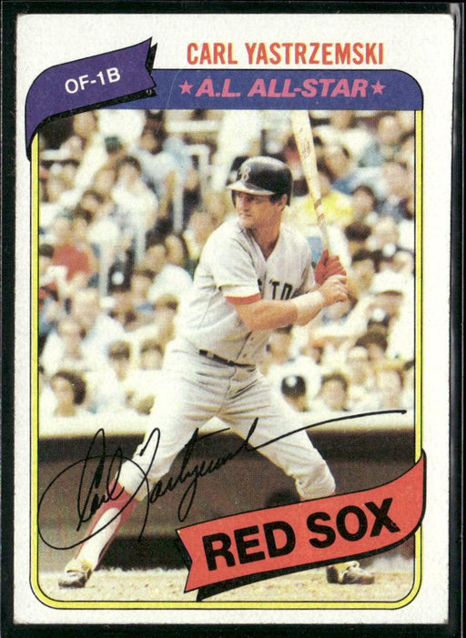 1980 Topps #720 Carl Yastrzemski