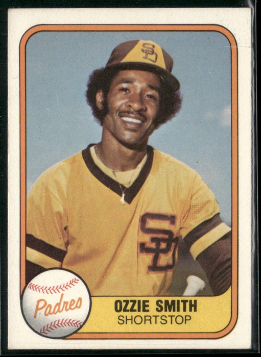 1981 Fleer #488 Ozzie Smith