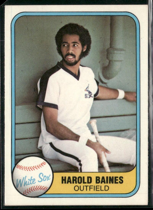 1981 Fleer #346 Harold Baines