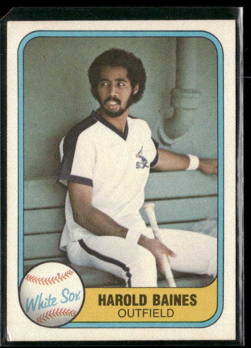 1981 Fleer #346 Harold Baines