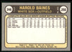 1981 Fleer #346 Harold Baines