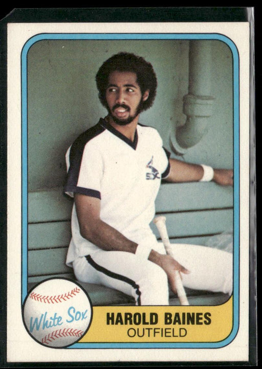 1981 Fleer #346 Harold Baines