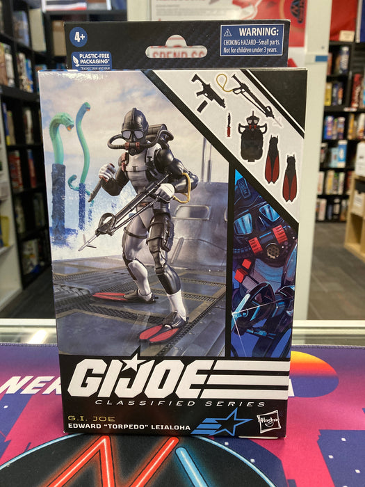 GI Joe Classified Series 6-Inch Edward Torpedo Leiaioha Action Figure