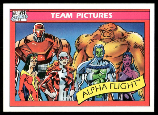 1990 Impel Marvel Universe #148 Alpha Flight