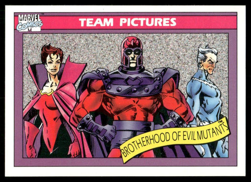 1990 Impel Marvel Universe #145 Brotherhood of Evil Mutants