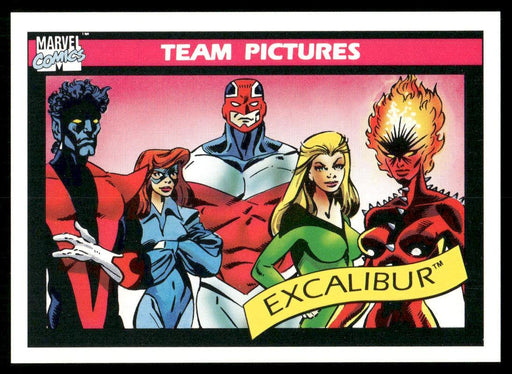 1990 Impel Marvel Universe #144 Excalibur