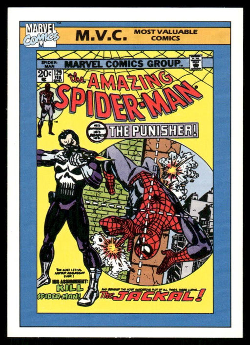 1990 Impel Marvel Universe #129 Amazing Spider-Man #129