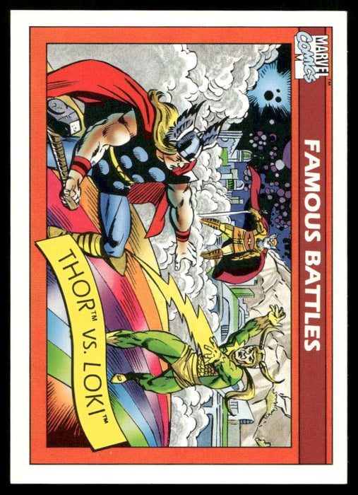 1990 Impel Marvel Universe #122 Thor / Loki