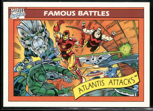 1990 Impel Marvel Universe #104 Atlantis Attacks