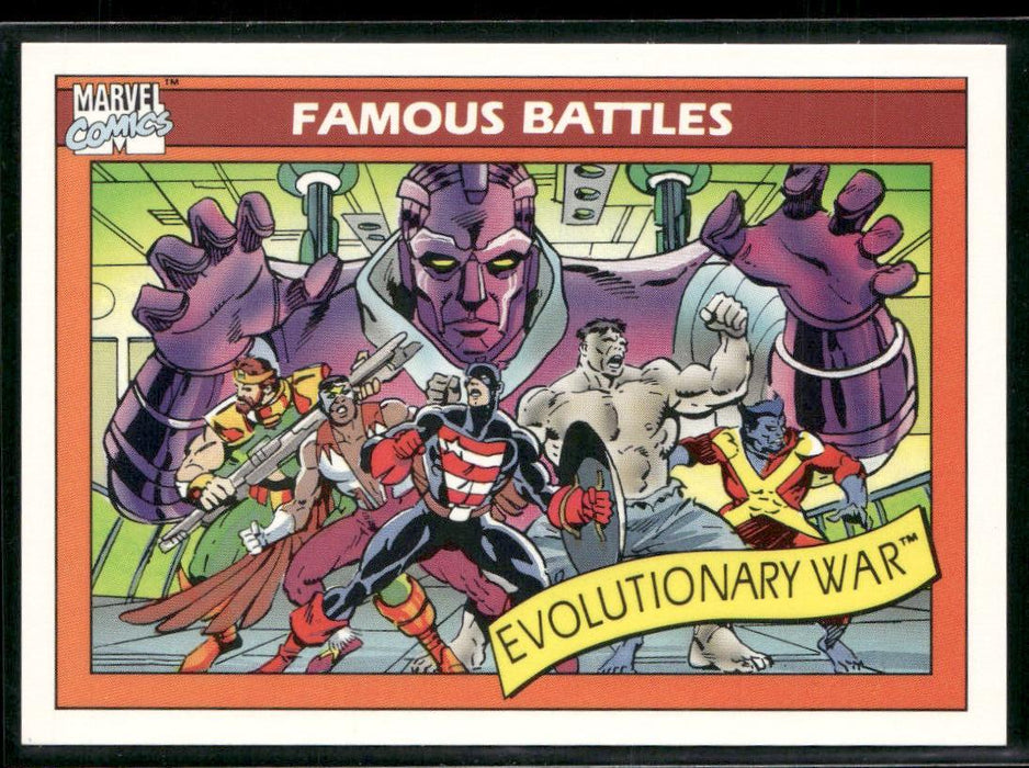 1990 Impel Marvel Universe #103 The Evolutionary War