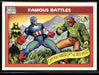 1990 Impel Marvel Universe #97 Captain America vs. The Red Skull