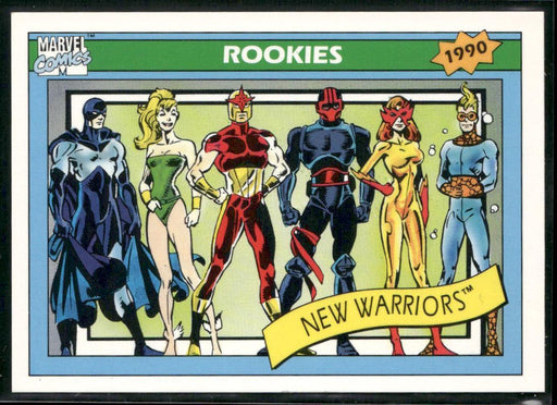 1990 Impel Marvel Universe #85 New Warriors