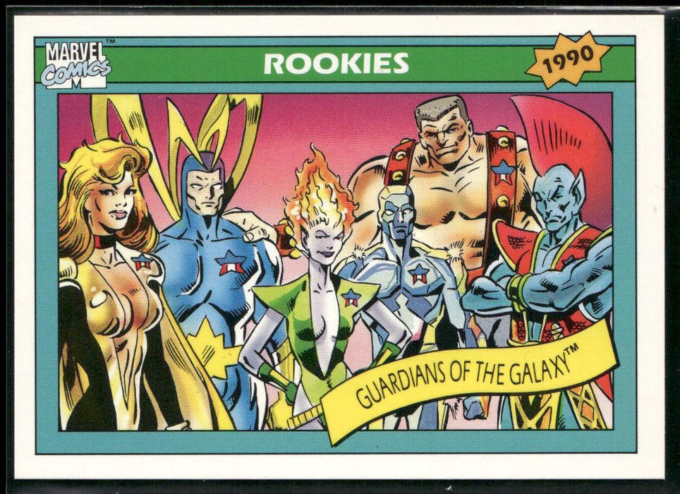 1990 Impel Marvel Universe #84 Guardians of the Galaxy