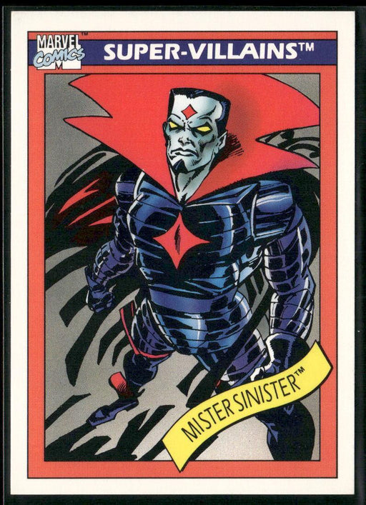 1990 Impel Marvel Universe #65 Mr. Sinister