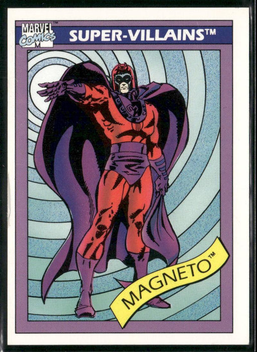 1990 Impel Marvel Universe #63 Magneto