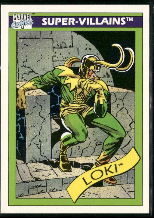 1990 Impel Marvel Universe #54 Loki