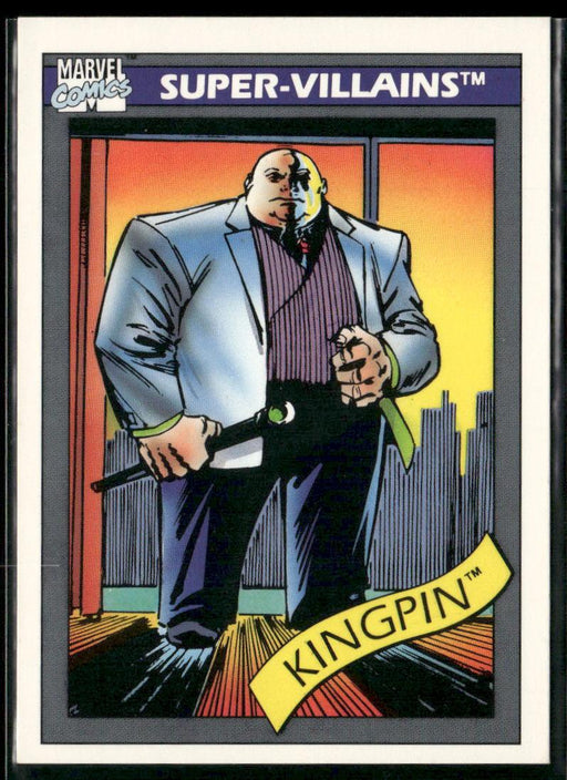 1990 Impel Marvel Universe #52 Kingpin