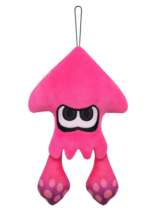 Inkling Squid Neon Pink 9 Inch Plushie