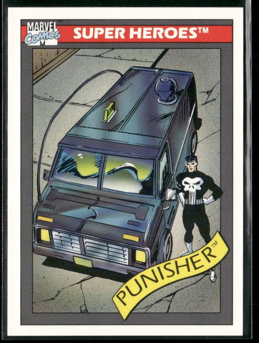 1990 Impel Marvel Universe #44 Punisher