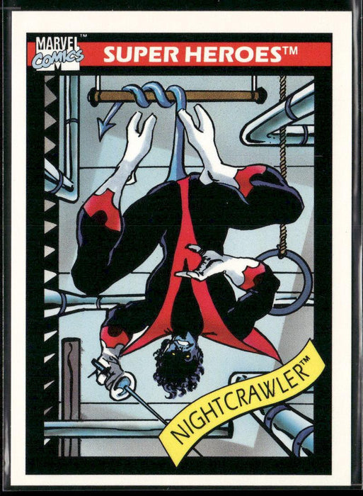 1990 Impel Marvel Universe #38 Nightcrawler