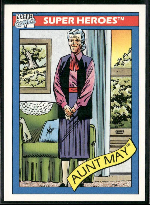 1990 Impel Marvel Universe #28 Aunt May