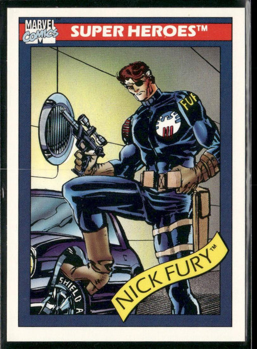 1990 Impel Marvel Universe #5 Nick Fury